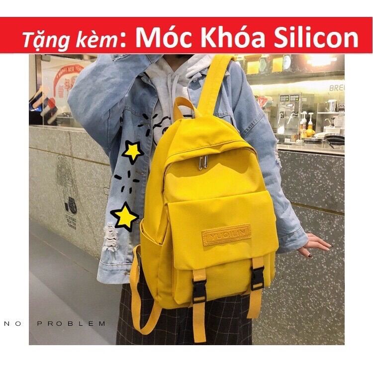 [HCM][TẶNG MÓC KHÓA] Balo thời trang đi học laptop nam nữ hàng chất lượng Phong cách Hàn Quốc (Có túi đựng nước 2 bên) - TH28 - The Hills