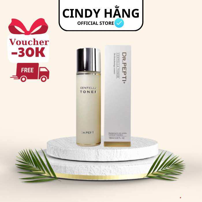 Nước hoa hồng dưỡng da dr.pepti centella toner 180ml