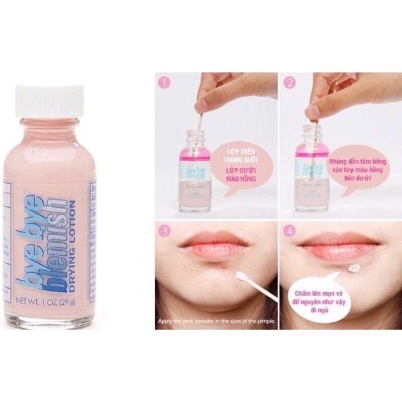 GIẢM MỤN BYE BYE BLEMISH CỦA MỸ
