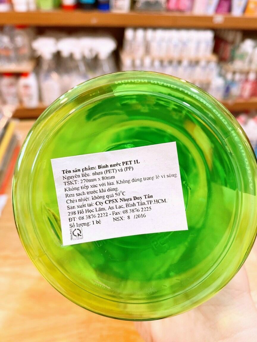 Bình nước Milo 1L - nhựa Duy Tân