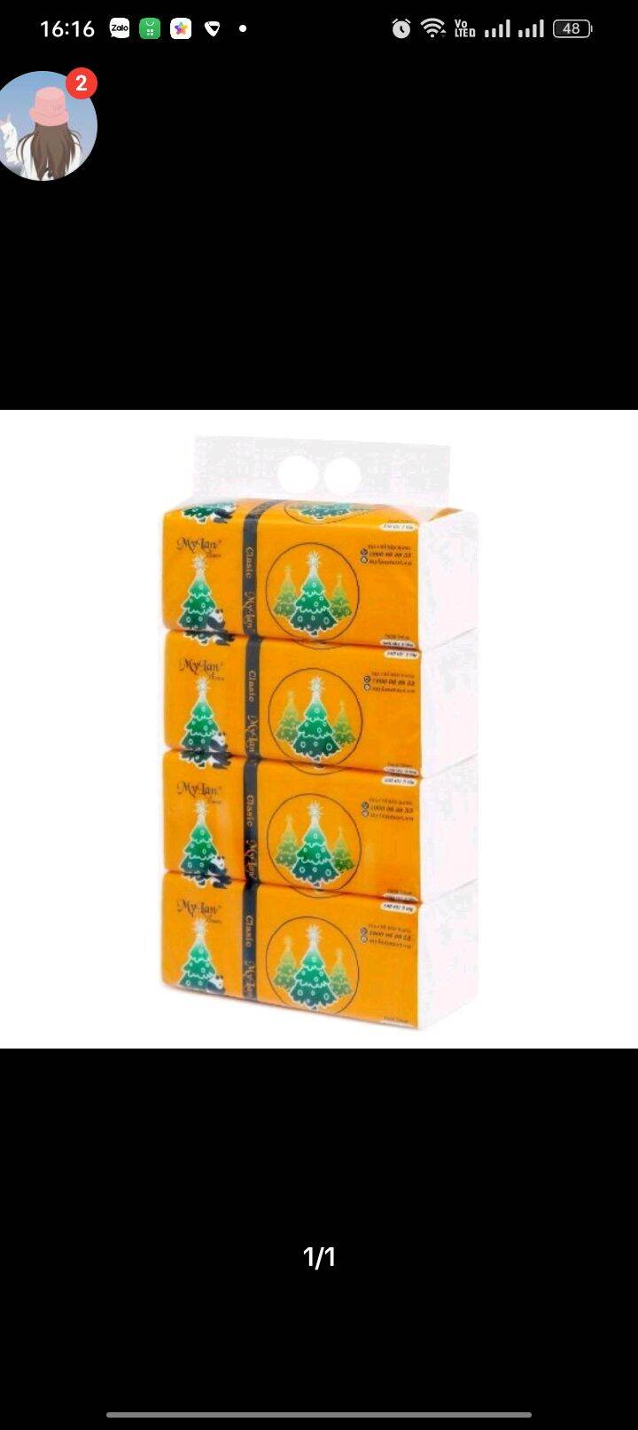 Hộp khăn giấy Kleenex lụa cao cấp quà tặng huggies