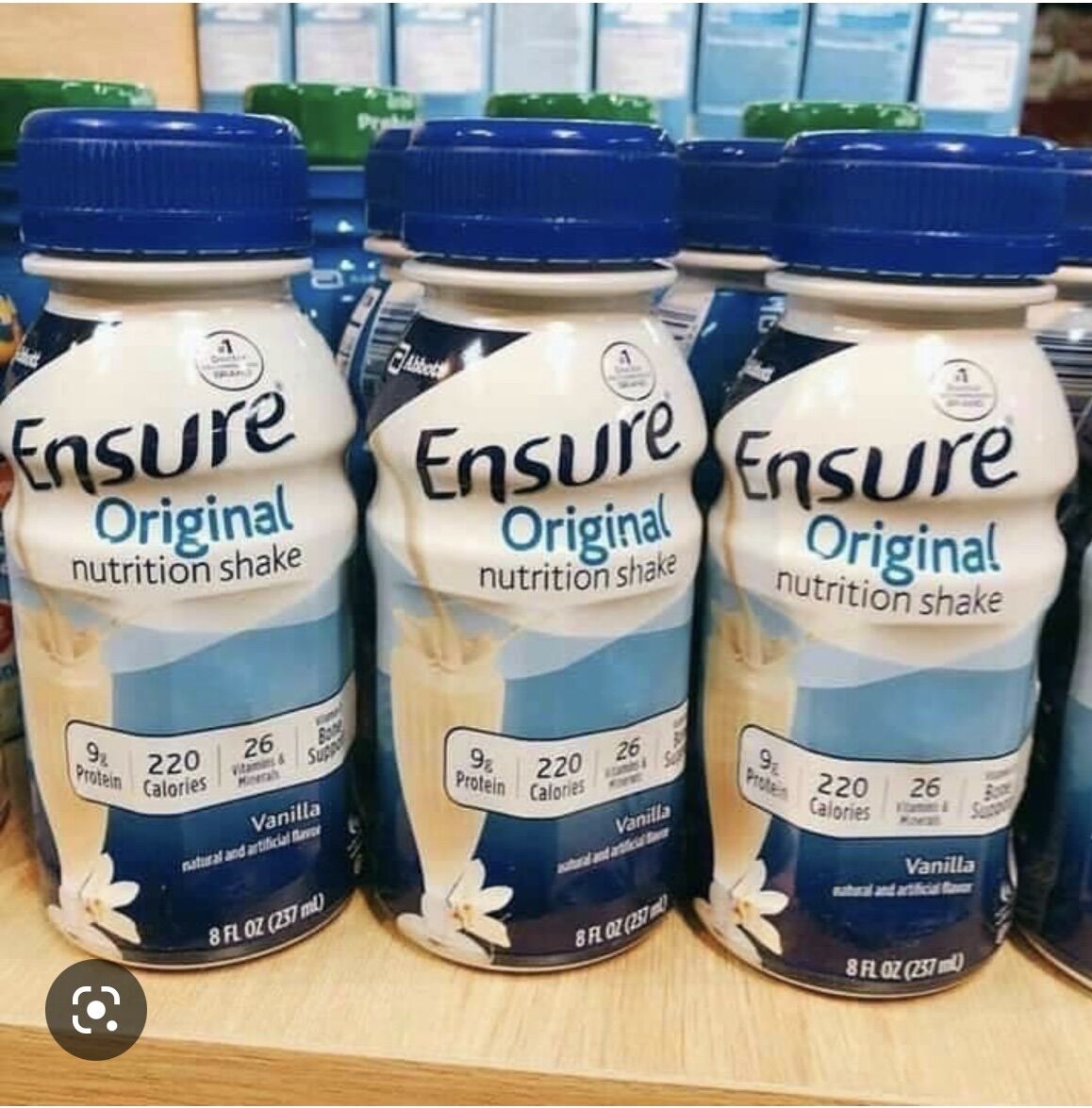 Sữa Ensure Mỹ dạng nước 237ml - thùng 24 chai