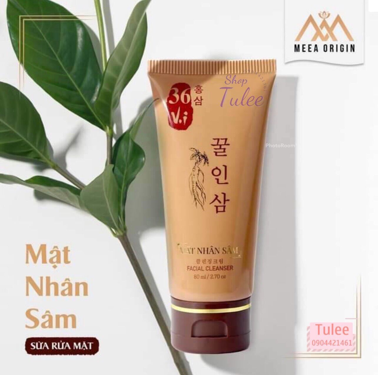 SỮA RỬA MẶT MẬT NHÂN SÂM 36 VỊ