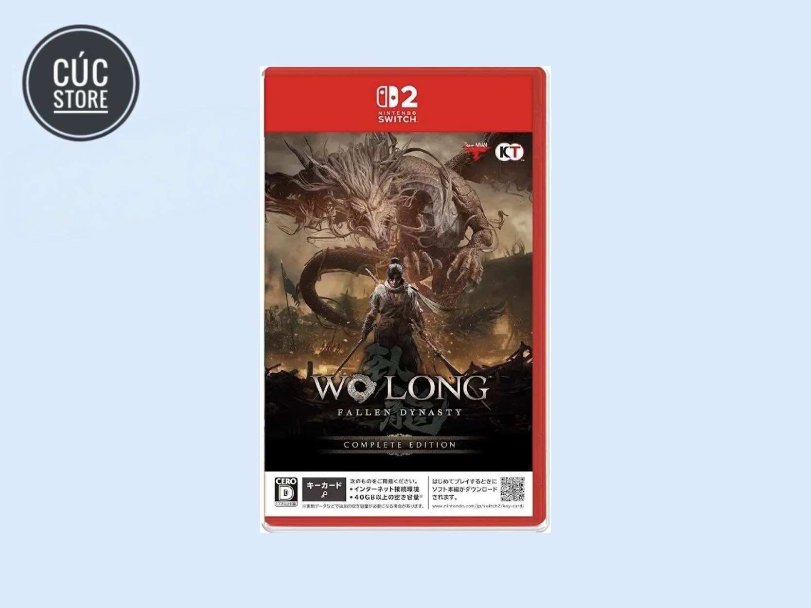 Băng chơi game Nintendo Switch 2: Wo Long: Fallen Dynasty Complete Edition