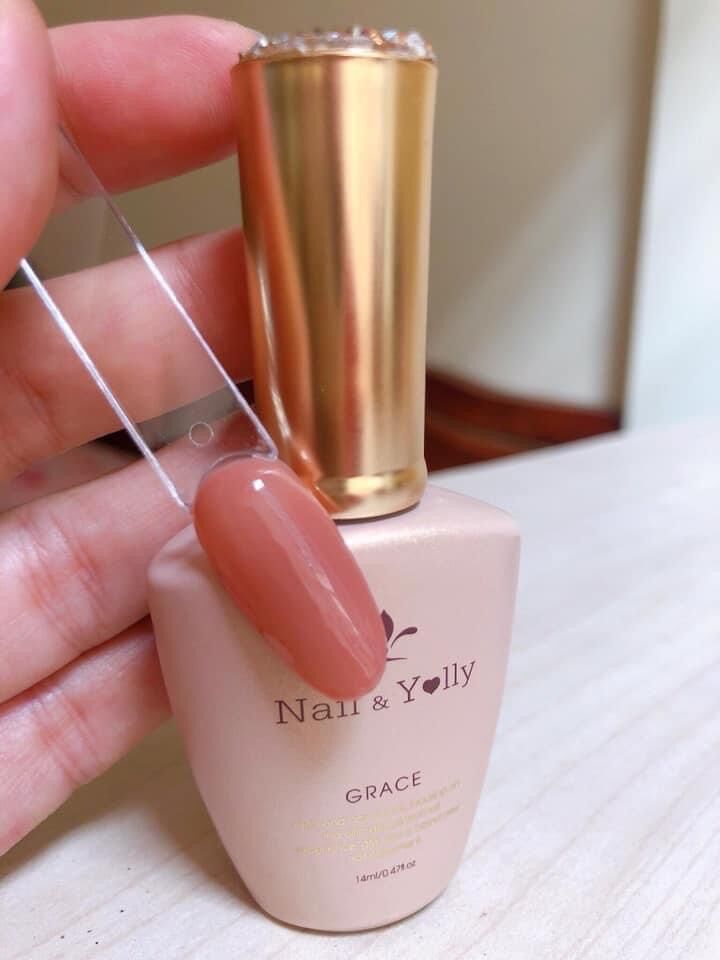 Sơn gel màu Thạch Hồng Yolly