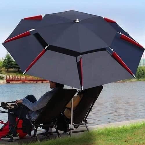 Ô, dù cao cấp che nắng che mưa đi câu cá, dã ngoại rộng 2m2 2m4