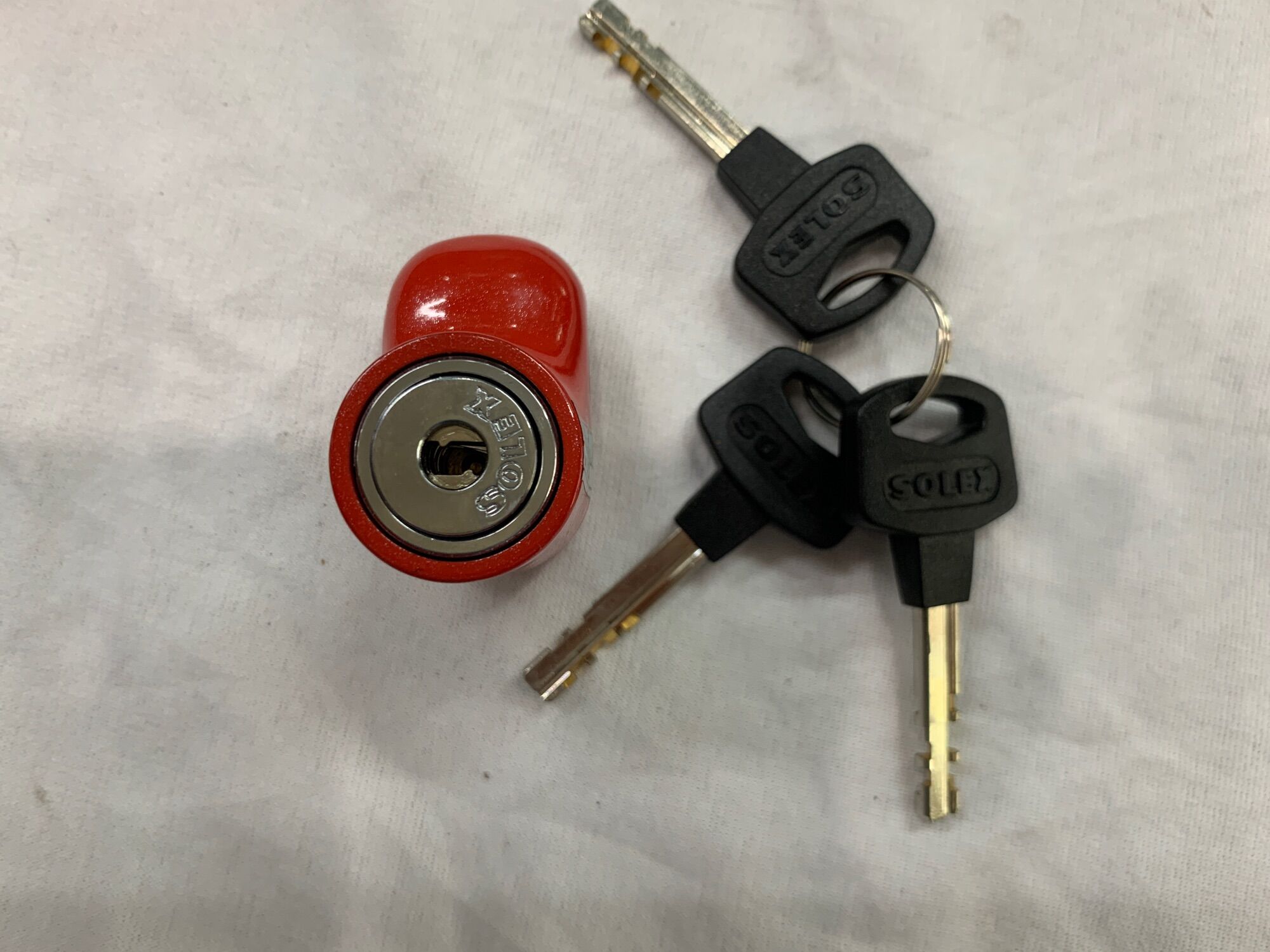 Ổ khoá Đĩa Xe Máy Solex (Thai Lan)