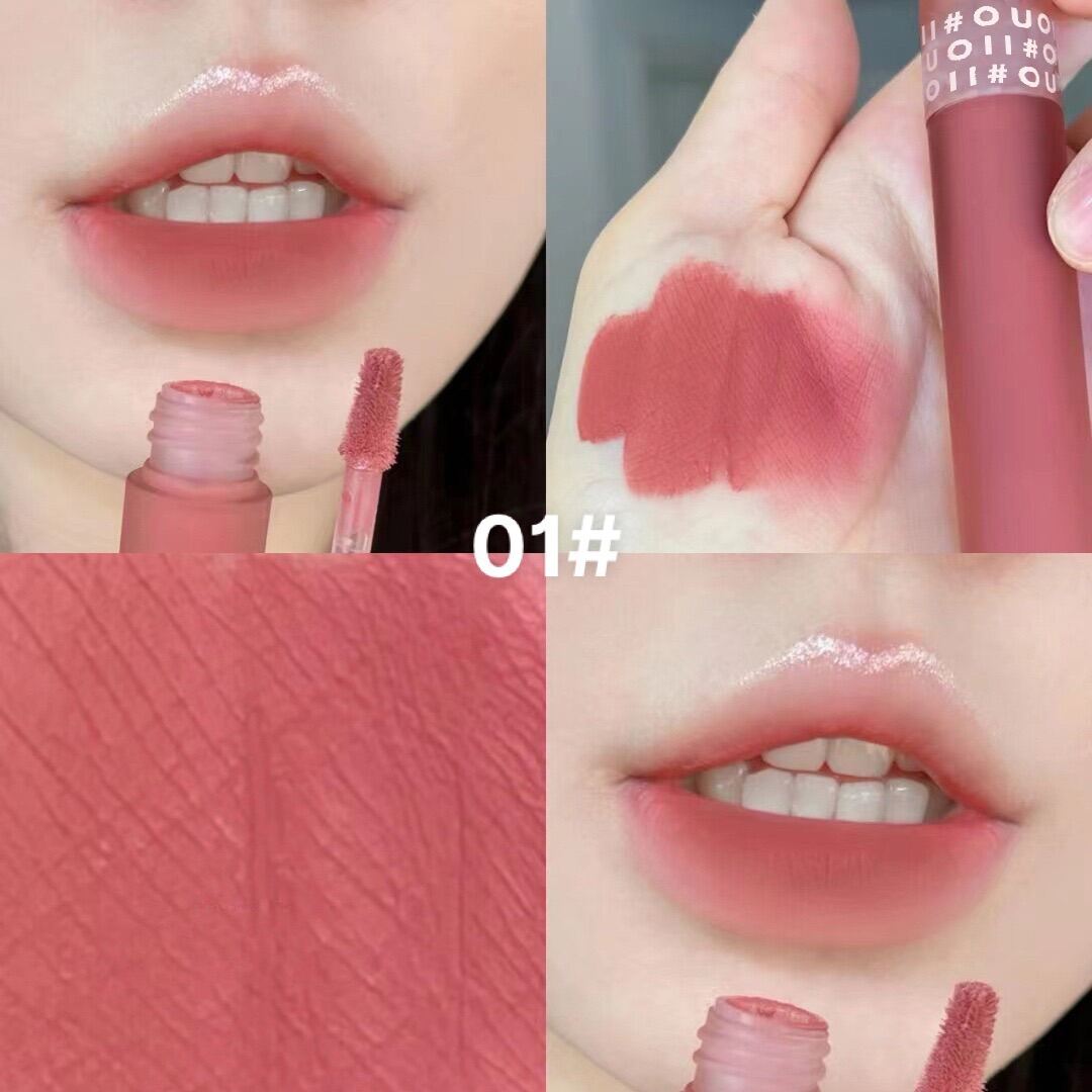 Son Kem Lì OUOII Mềm Môi Lâu Trôi Tone Trầm Dịu Dàng