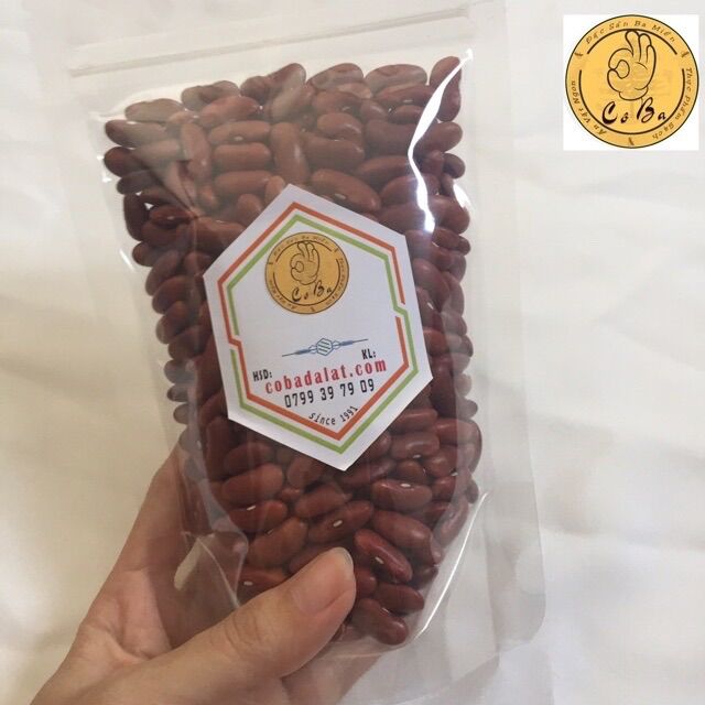 Đậu Đỏ Đà Lạt Hữu Cơ Gói 500 gram cobadalat