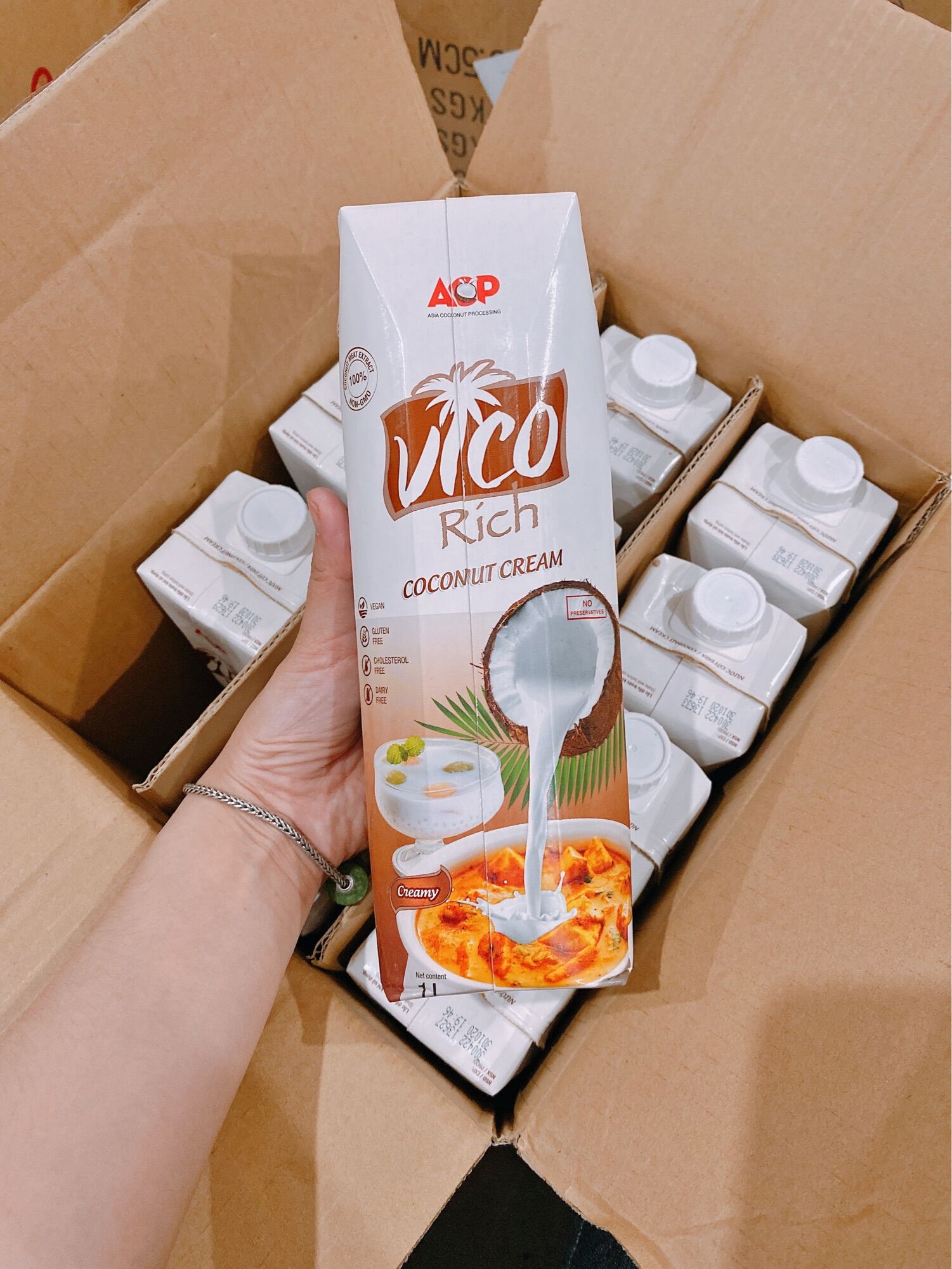 Nước cốt dừa vico rich 1000ml