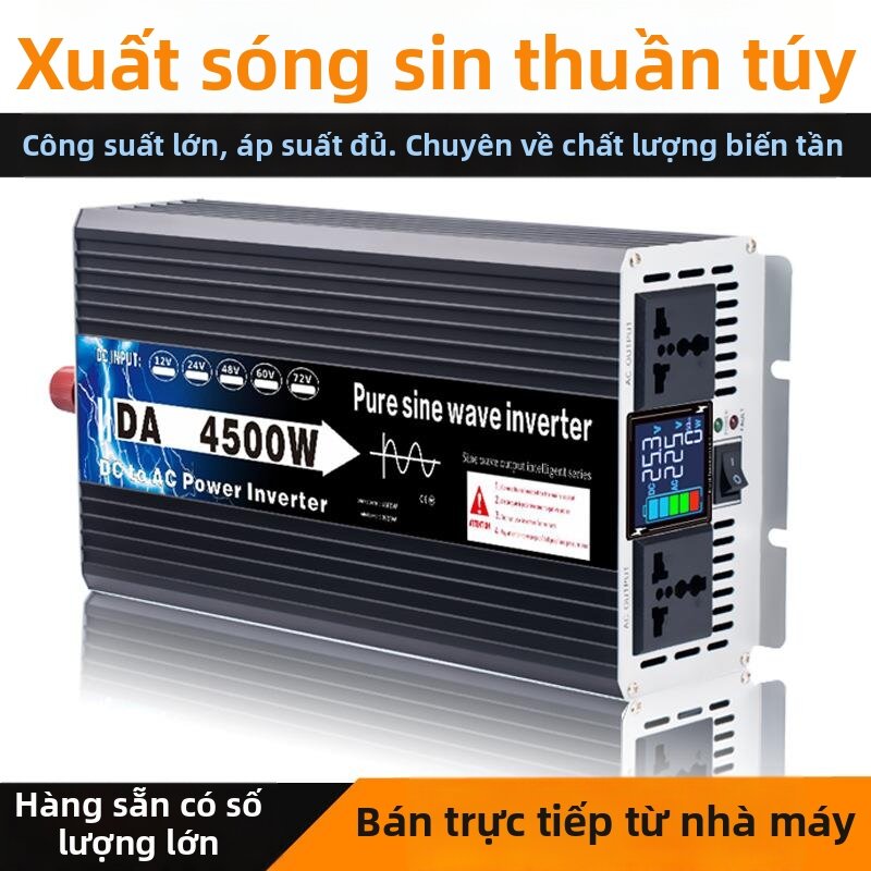 BONINGYU | Pure Sine Wave High Power Car Inverter 12V-24V-48V to 220V Converter Giá 6,473,000 Đồng*Miễn phí vận chuyển