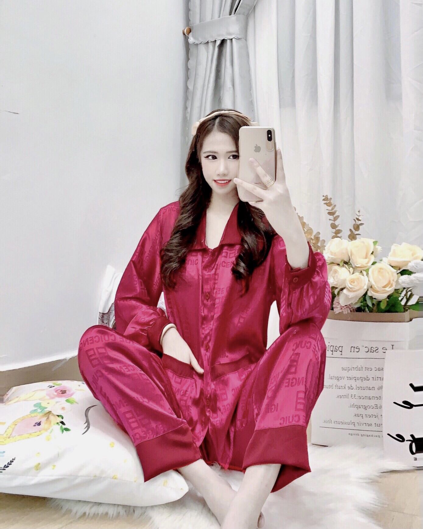 Đồ Bộ Gấm Cao Cấp Bigsize 55-75kg R