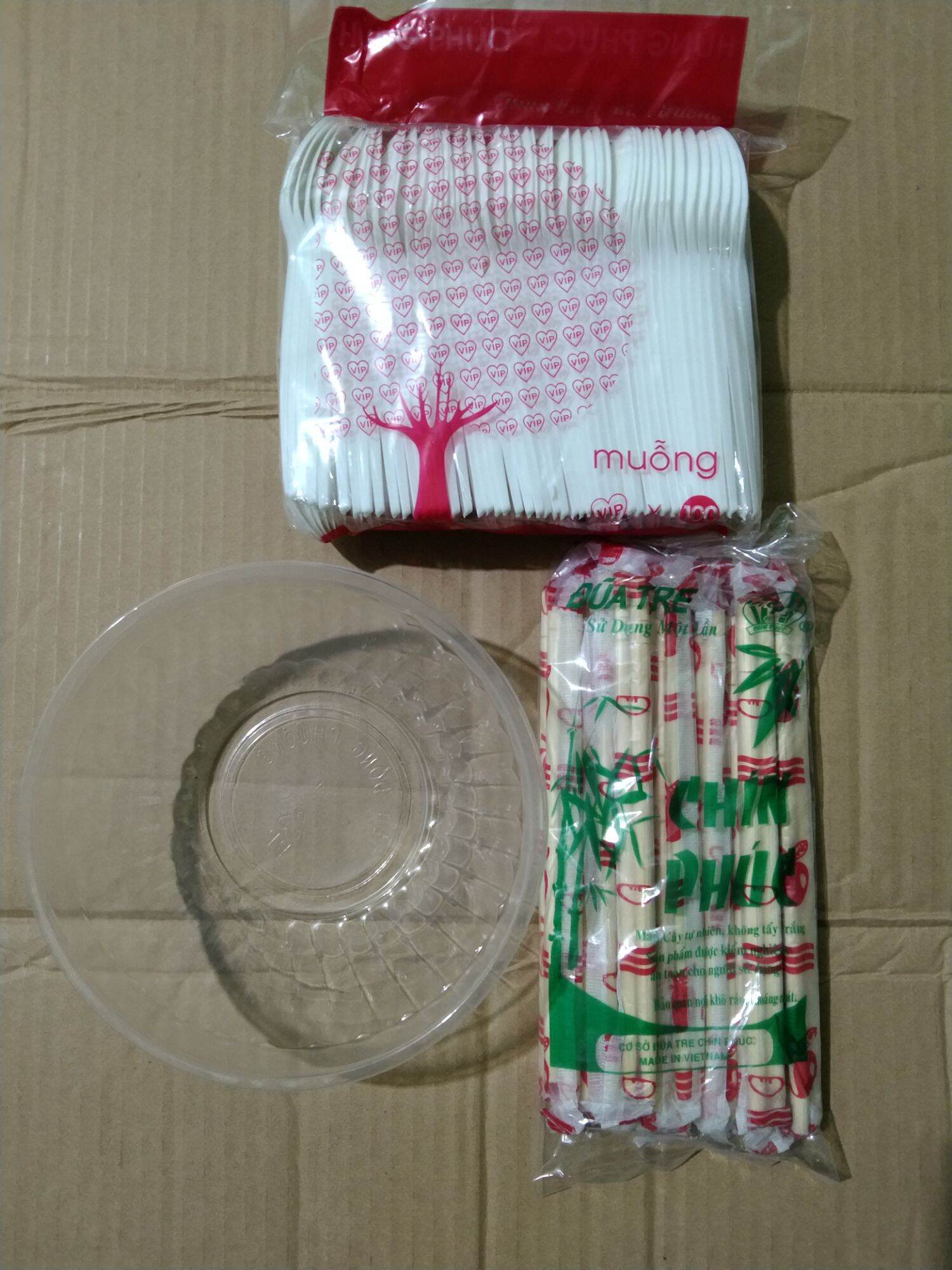 Set 1 Bịch gồm 20 đôi đũa tre dùng 1 lần