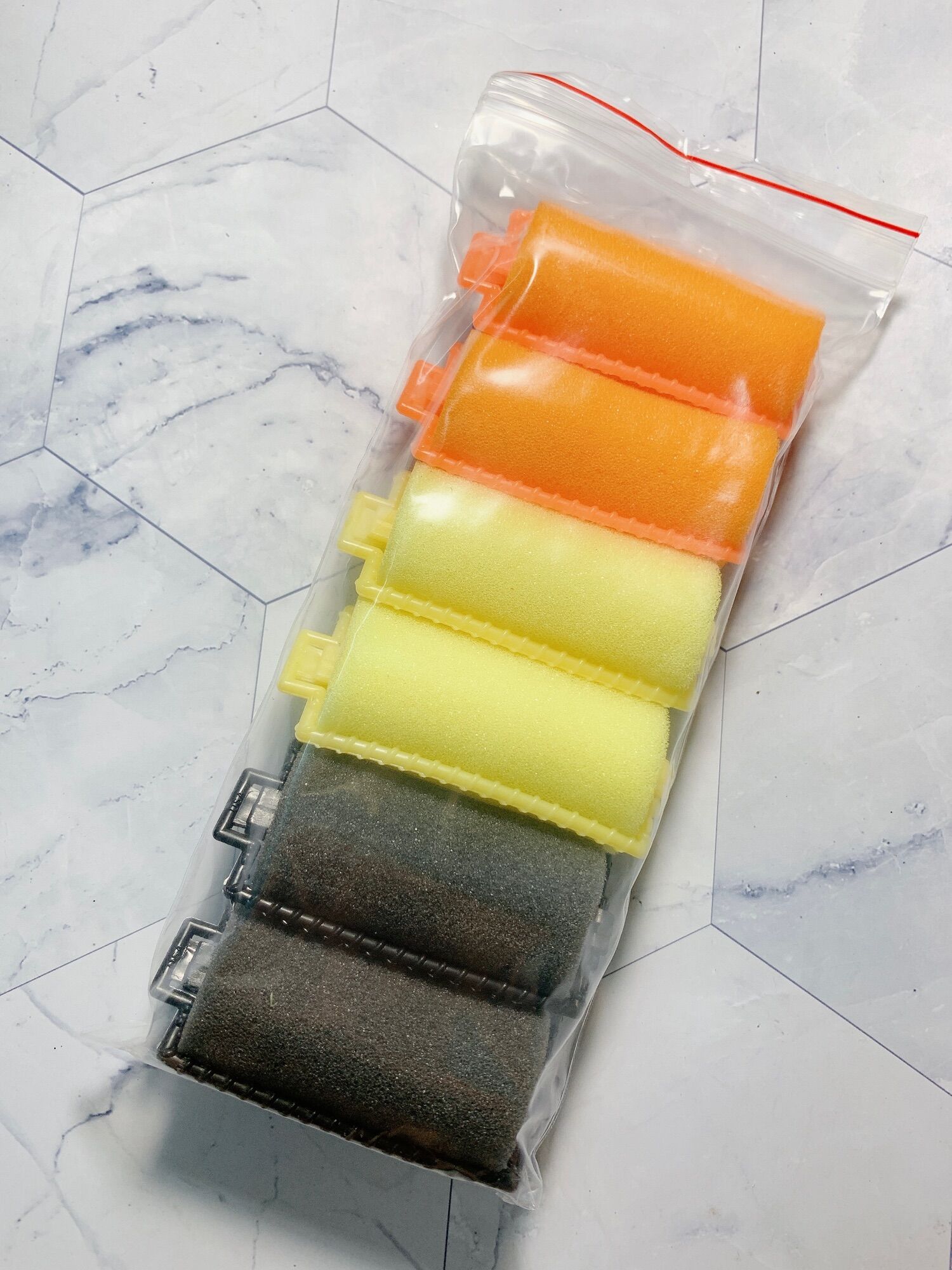 Set 6 Mút quấn tóc màu ngẫu nhiên cho phái đẹp