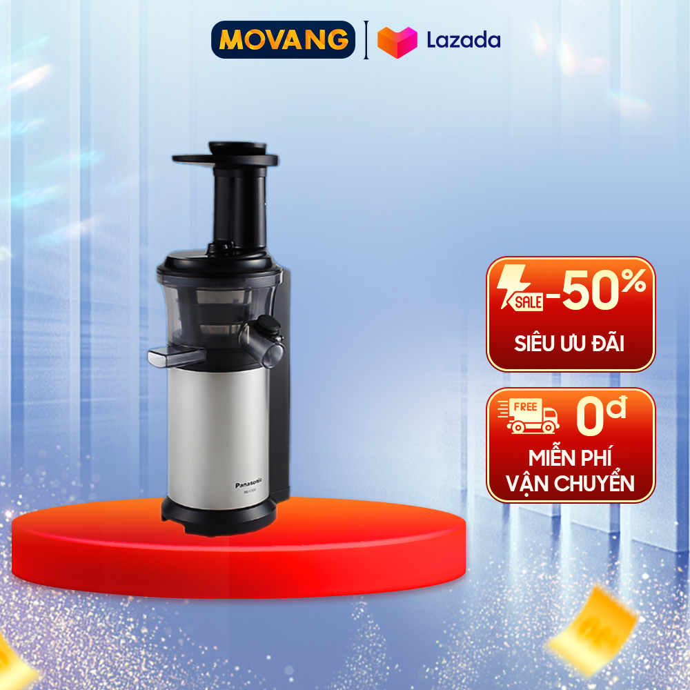 [GIAO TẠI HCM] -  Máy ép chậm Panasonic PAVH-MJ-L500SRA - Chức năng: Ép trái cây Nghiền ngũ cốc Nghiền trái cây đông lạnh làm kem - Loại máy:Máy ép chậm