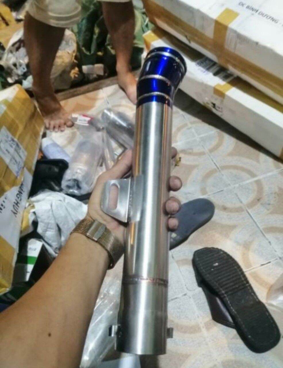 pô inox không nỉ giá rẻ  (Có Video )