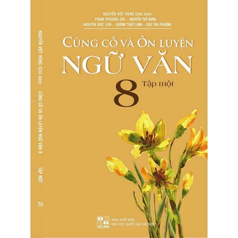 Sách - củng cố và ôn luyện ngữ văn 8 tập 1