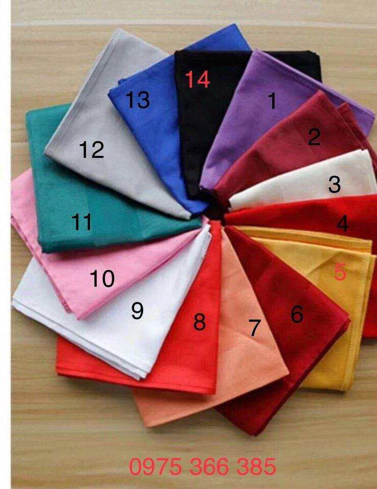 Khăn ăn napkin 100% cotton nhà hàng khách sạn