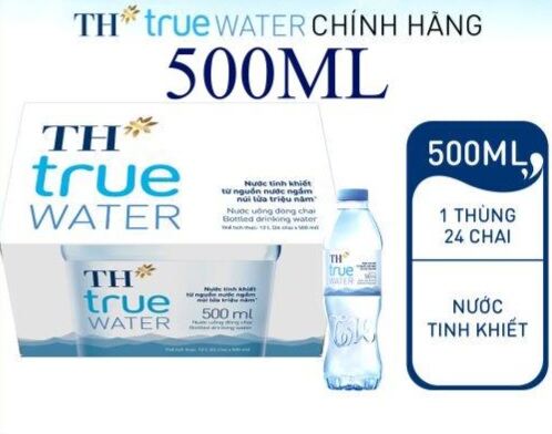 nước suối TH TRUE WATER chai lẻ