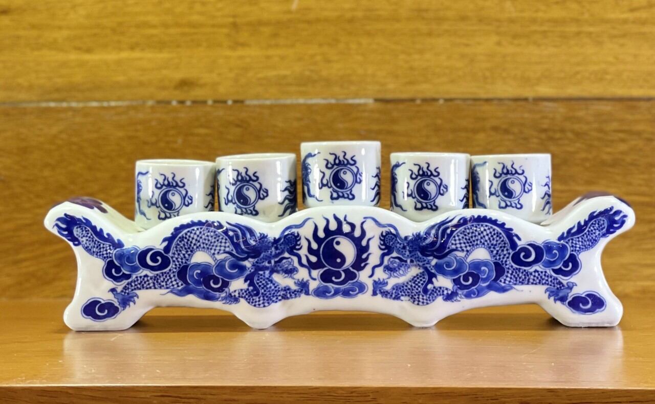 Kỷ (bộ chén thờ) 3 chén, 5 chén bát tràng đế to