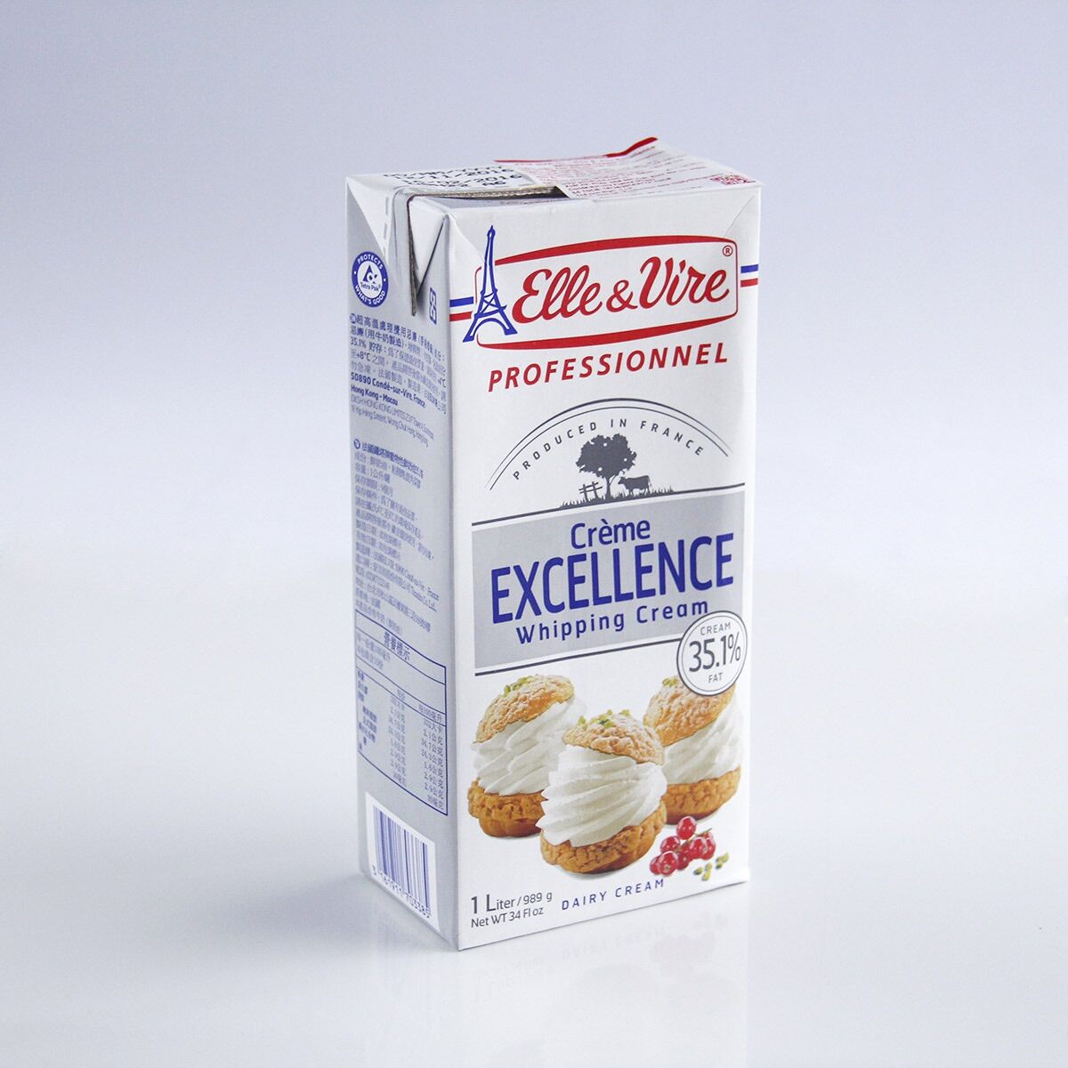 Whipping cream Elle&Vire