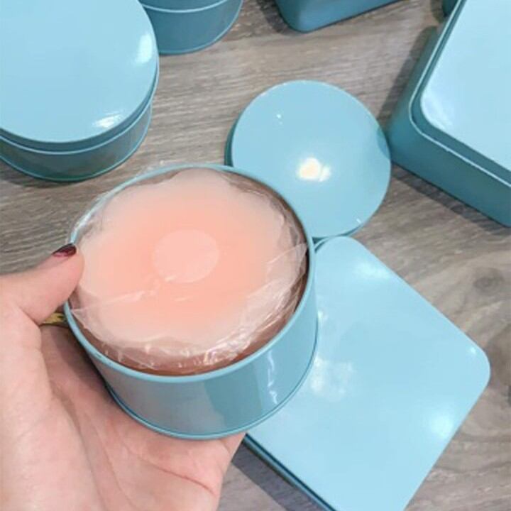 HỘP 5 CẶP DÁN NGỰC SILICON, DÁN NHŨ HOA, DÁN ĐẦU TI