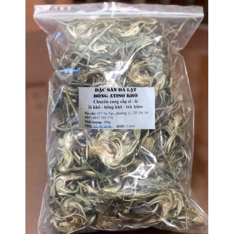 Bông atiso khô Đà Lạt 500g -loại 1