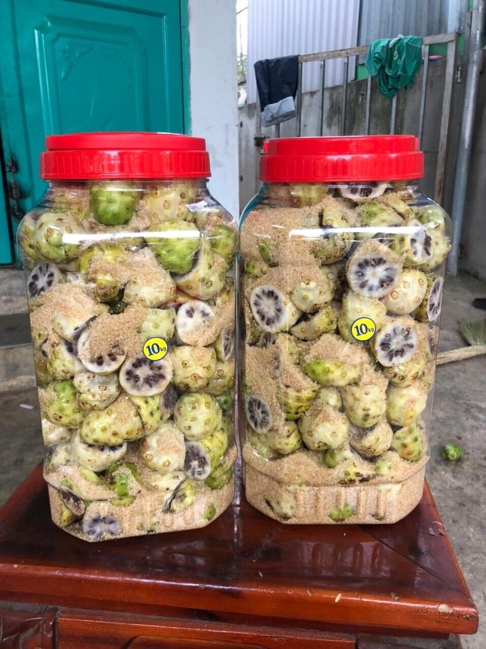 Nhàu tươi ngâm đường bình 10 ký