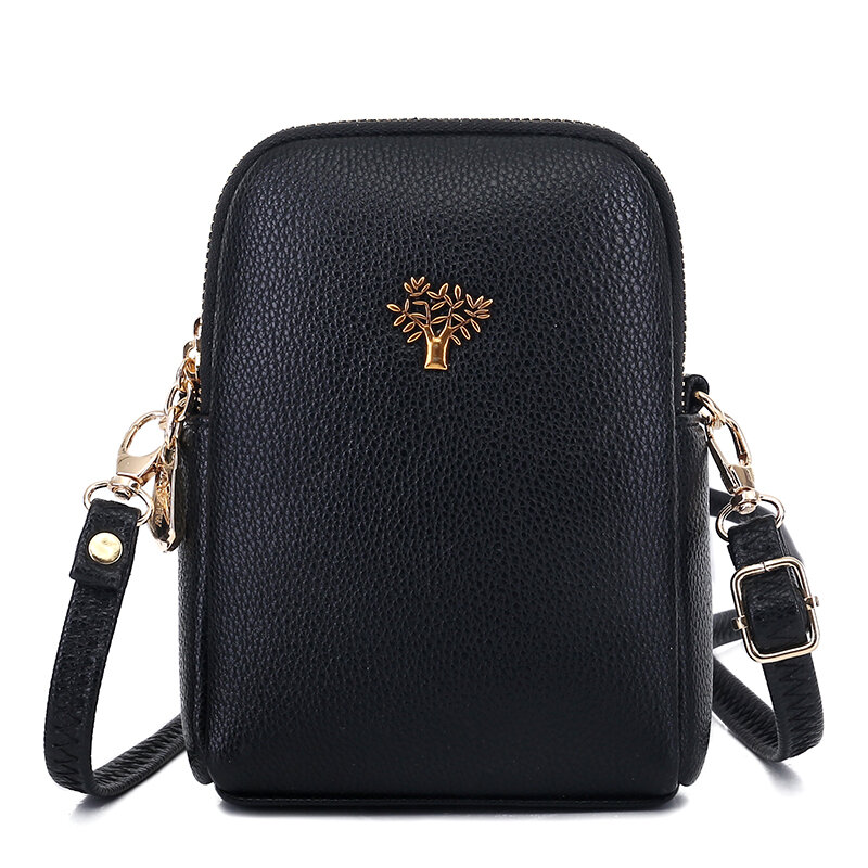 Mobile Phone Bag Women's Double Layer Shoulder Bag 2020 New Style Korean-style Versatile Mini Summer Bag Shoulder Purse