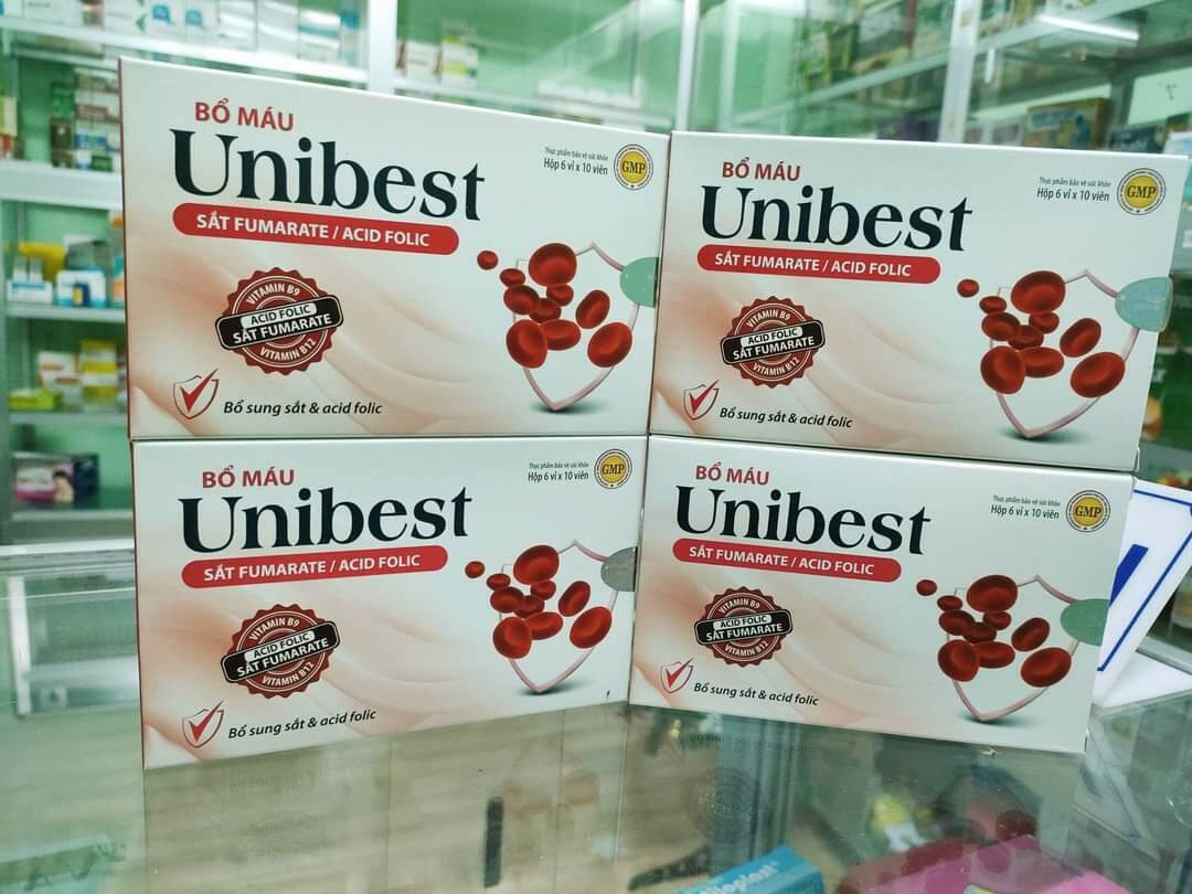 Viên uống bổ máu hiệu quả Unibest. thumbnail