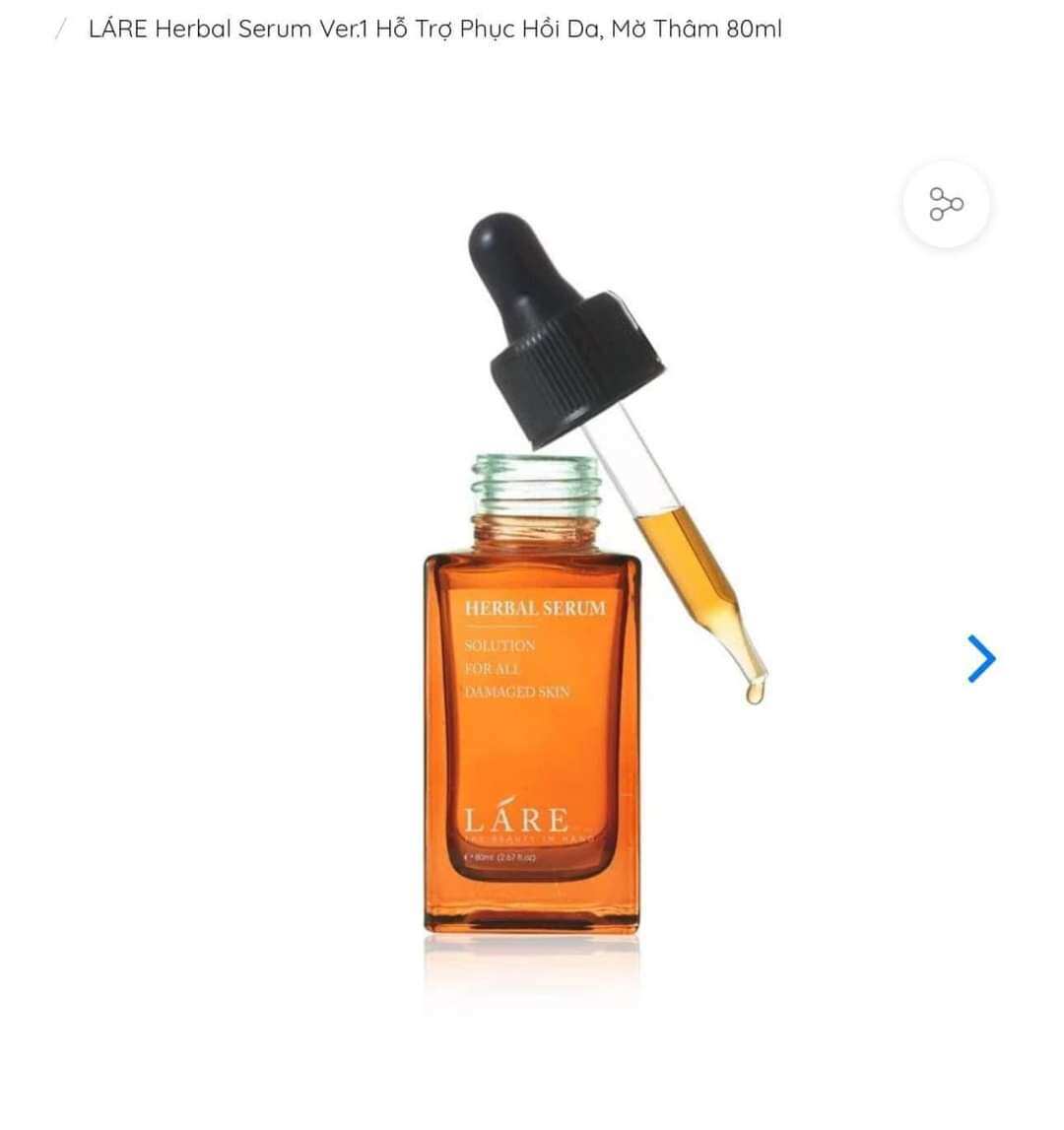 LÁRE- HERBAL SERUM LÁRE THANH DƯỢC TỬ 50ML