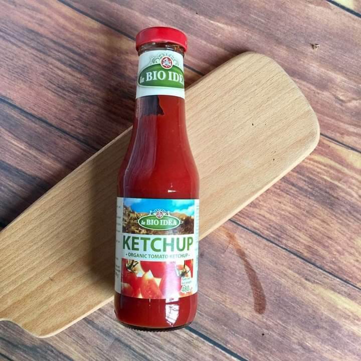 Sốt cà chua/ Tương cà hữu cơ Bio Idea 480gr [ Ý ☆ Date 12/2022]