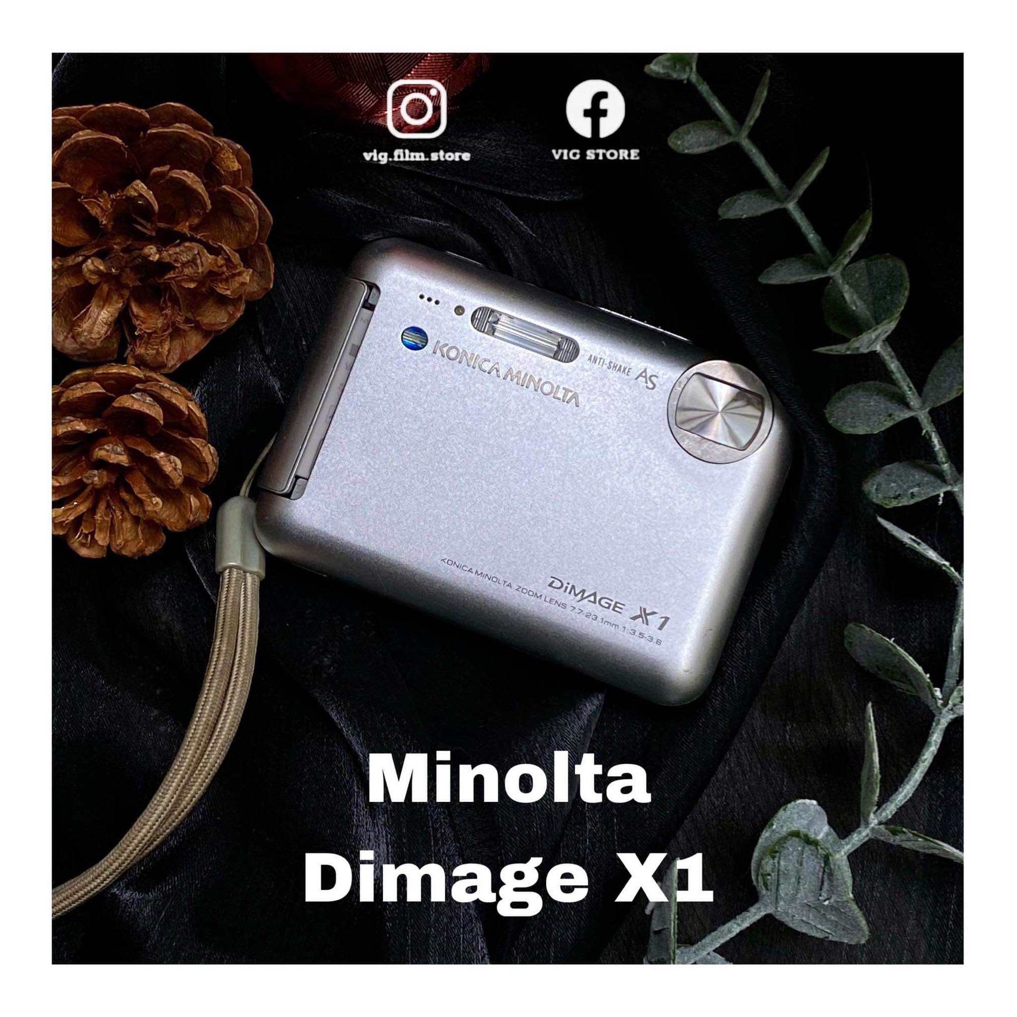 Máy ảnh kĩ thuật số Minolta Dimage X1 lỏng nắm pin