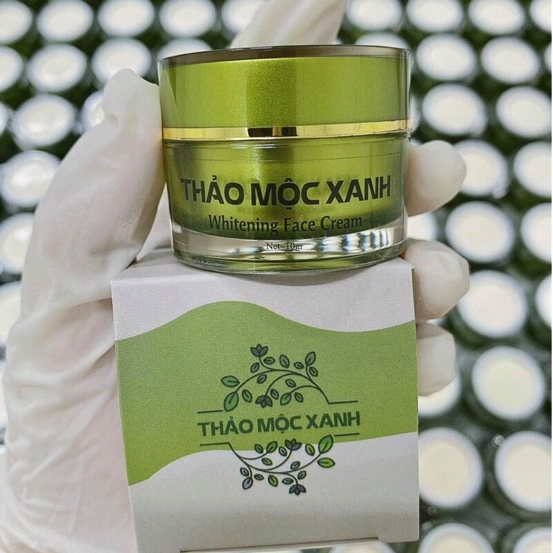 [Freeship] Kem Face Thảo Mộc Xanh - Dưỡng Trắng Da