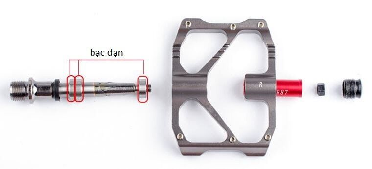 Pedal Bàn Đạp Bạc Đạn PROMEND R87C
