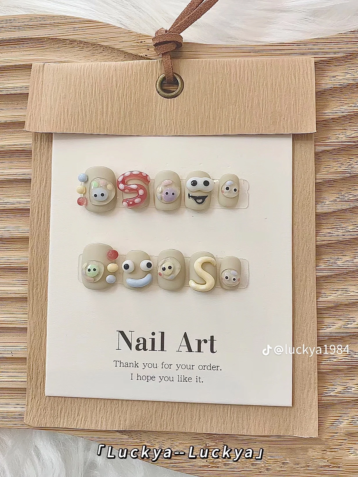 Nail box làm thủ công siêu cute