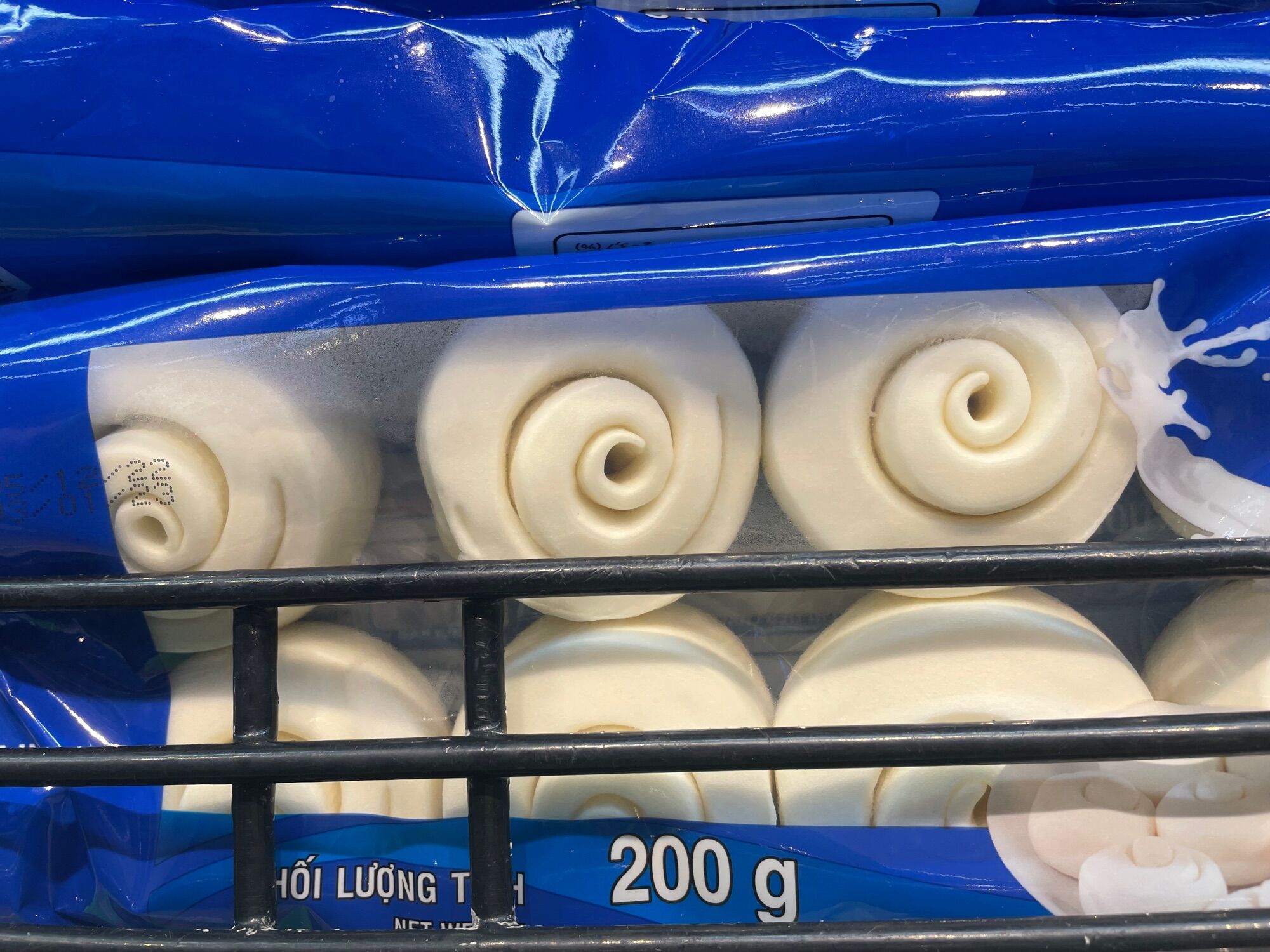 10 bánh bao sữa trắng Thọ Phát 300g