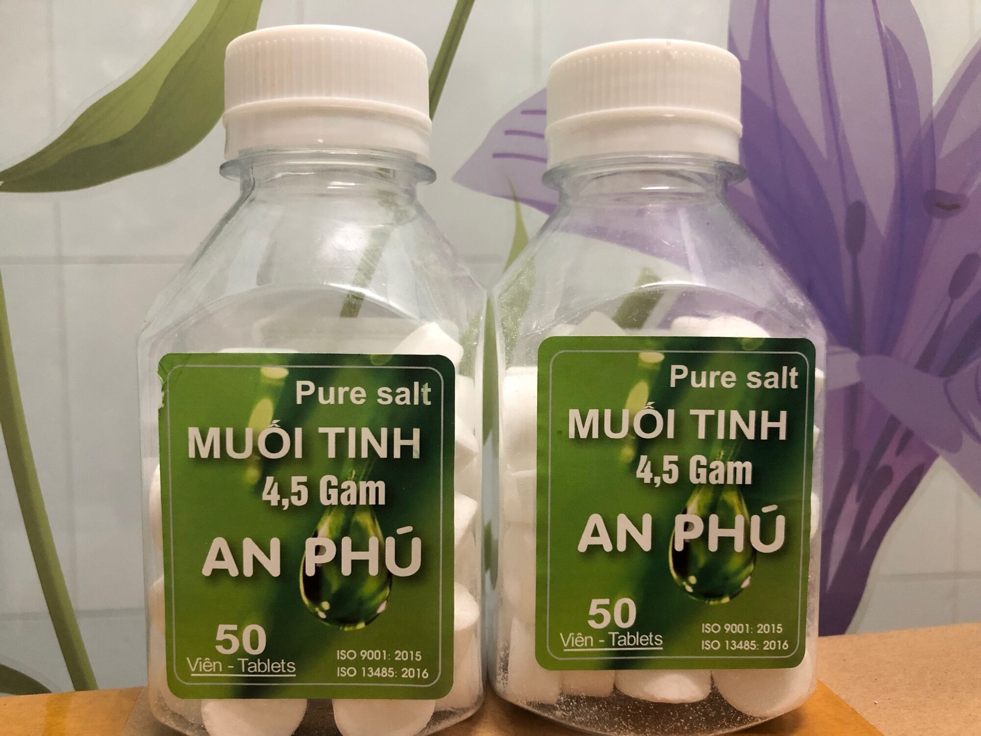 Muối tinh dạng sủi dùng pha nước muối An Phú
