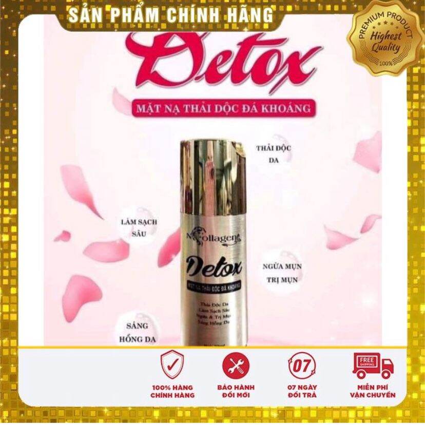 Detox Mặt Nạ Thải Độc Đá Khoáng Ncollagen