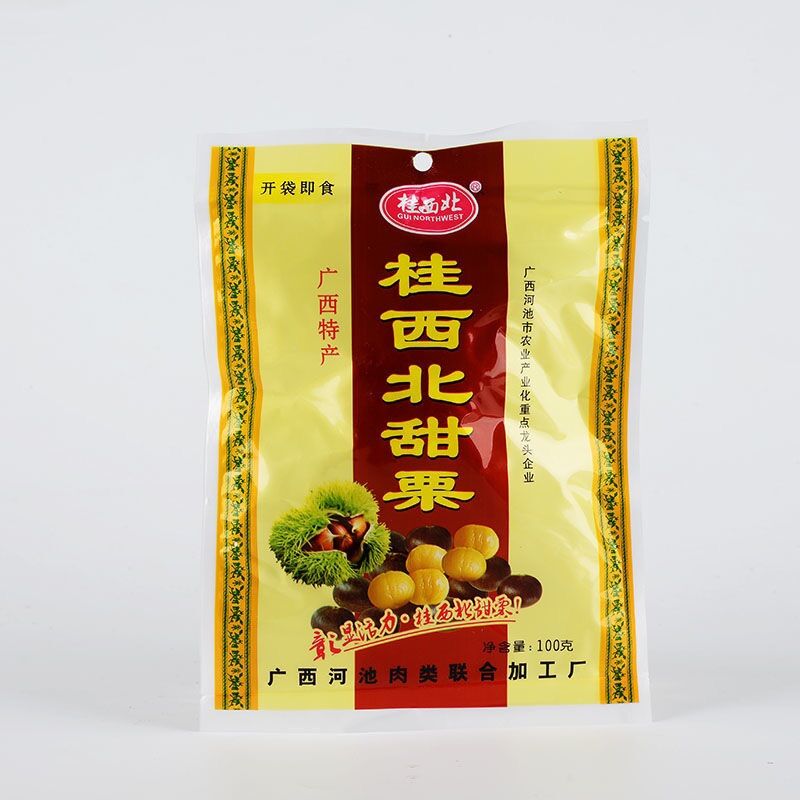 Hạt dẻ tẩm vị mạt ong Trùng Khánh gói 100gram
