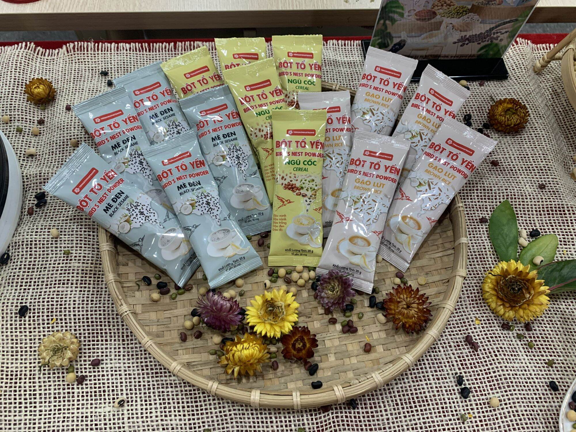 Bột Tổ Yến - Ngũ Cốc Loại 200g (Tổ Yến (30 mg/20 g/gói))