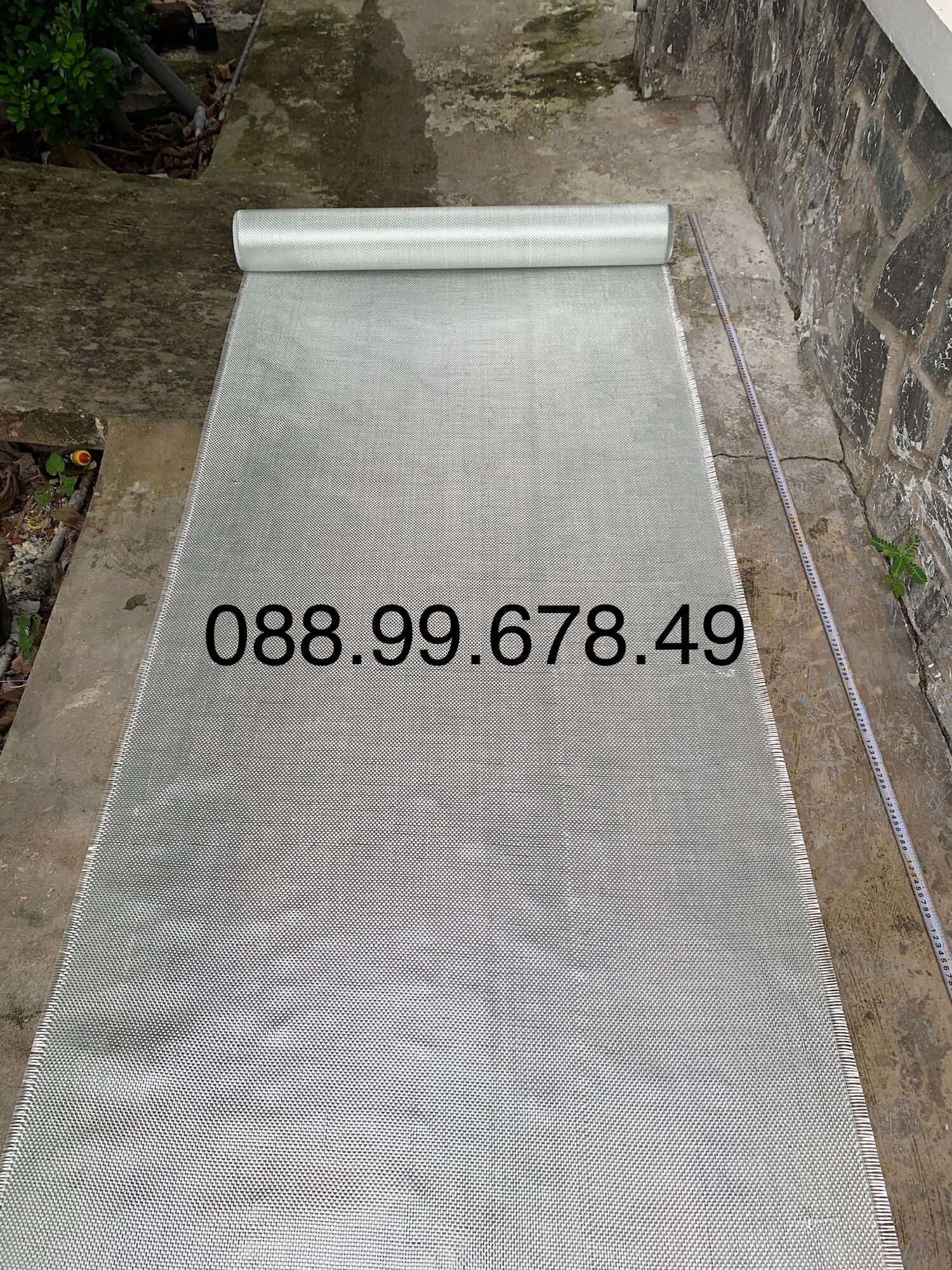 [0.5kg]-Sợi Thuỷ Tinh làm composite, nhét pô xe...