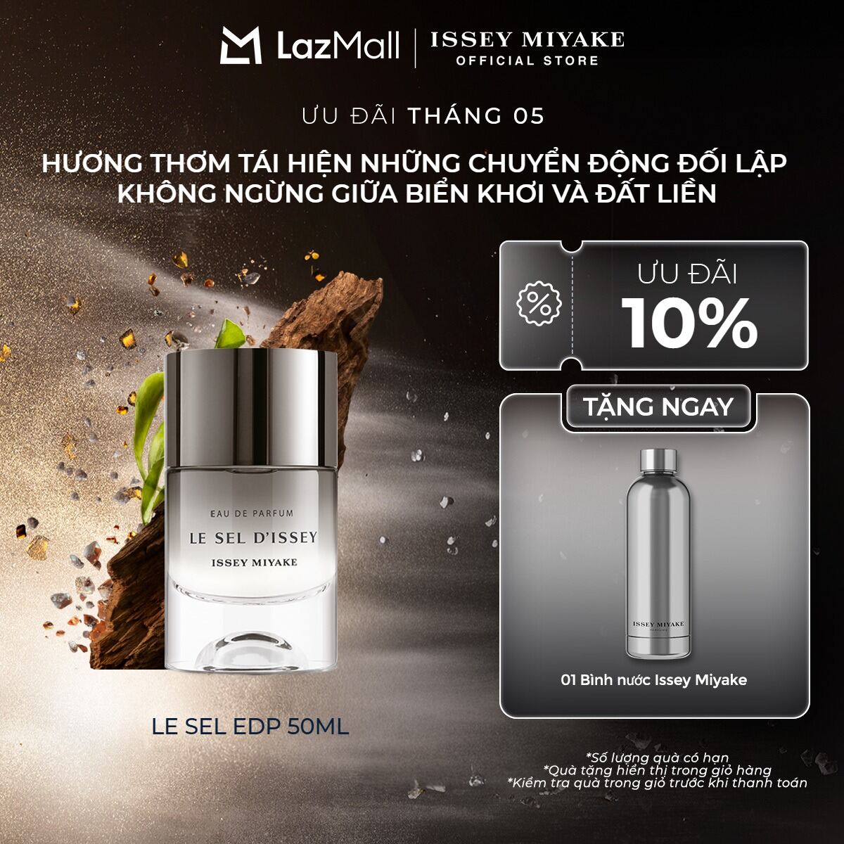 Nước Hoa nam Issey Miyake Le Sel d'Issey EDP 50ml
