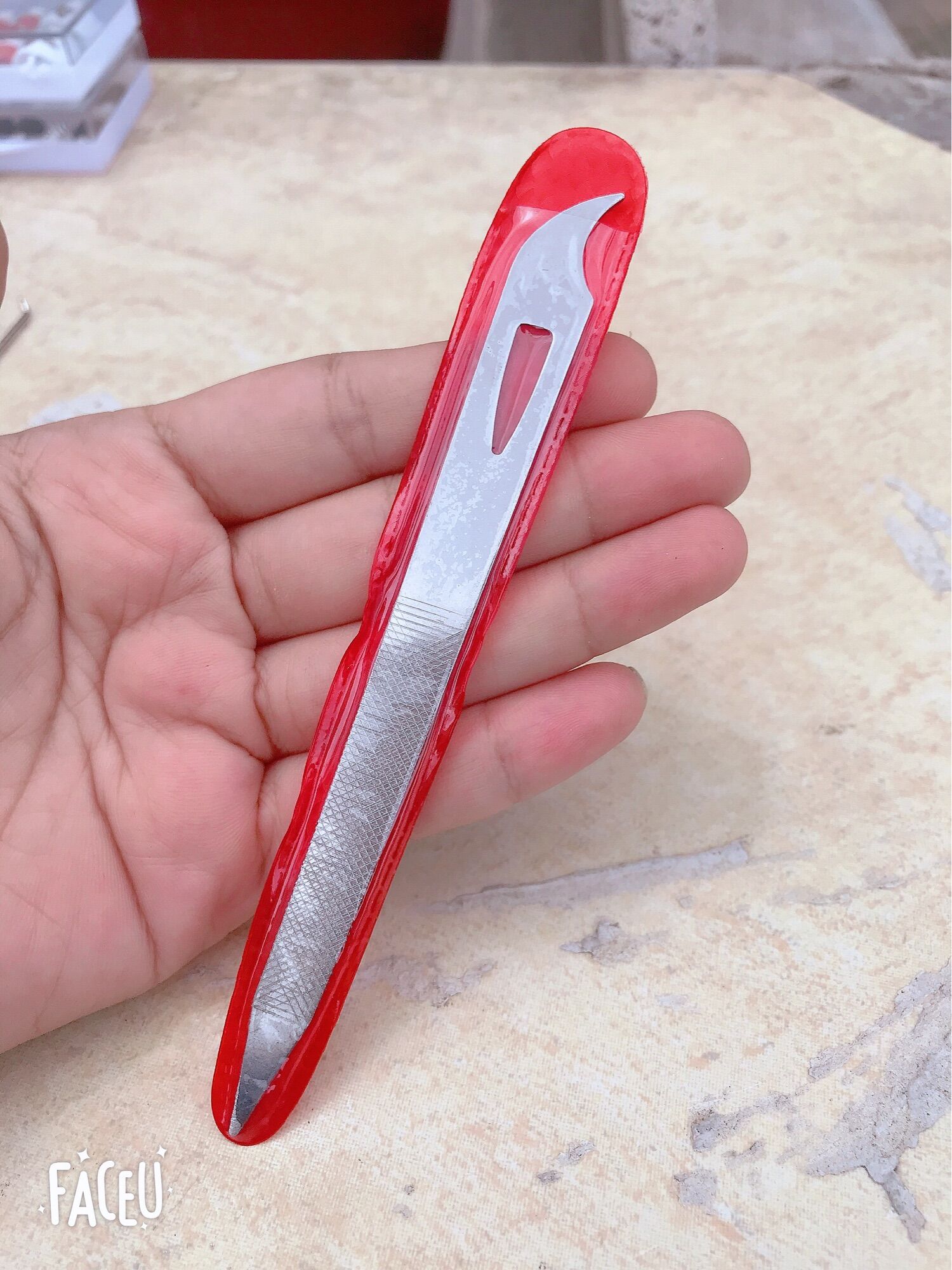 Cây lấy khóe móng, cây móc khoé, dũa móng sắt