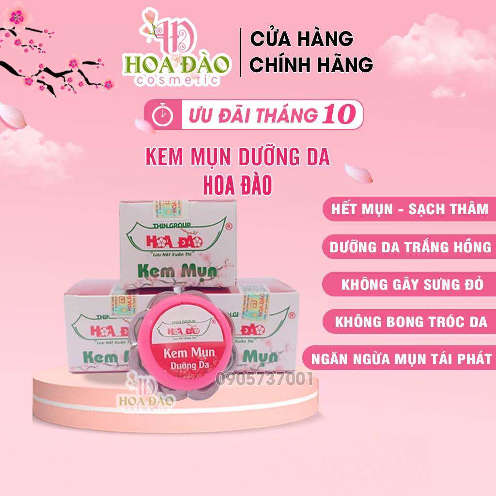 Kem Mụn Dưỡng Da Hoa Đào ThinGroup