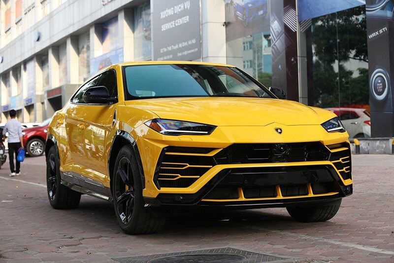 Xe Mô Hình Hot Wheels tỉ lệ 1:64 "17 Lamborghini Urus" (Yellow/ Vàng) (Model 2017)