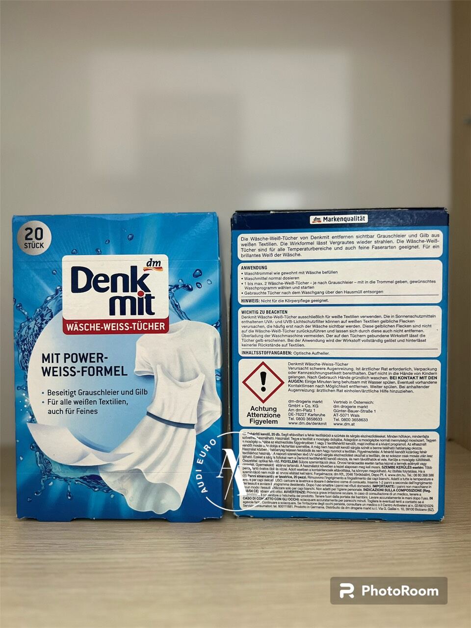GIẤY TẨY TRẮNG QUẦN ÁO DENKMIT