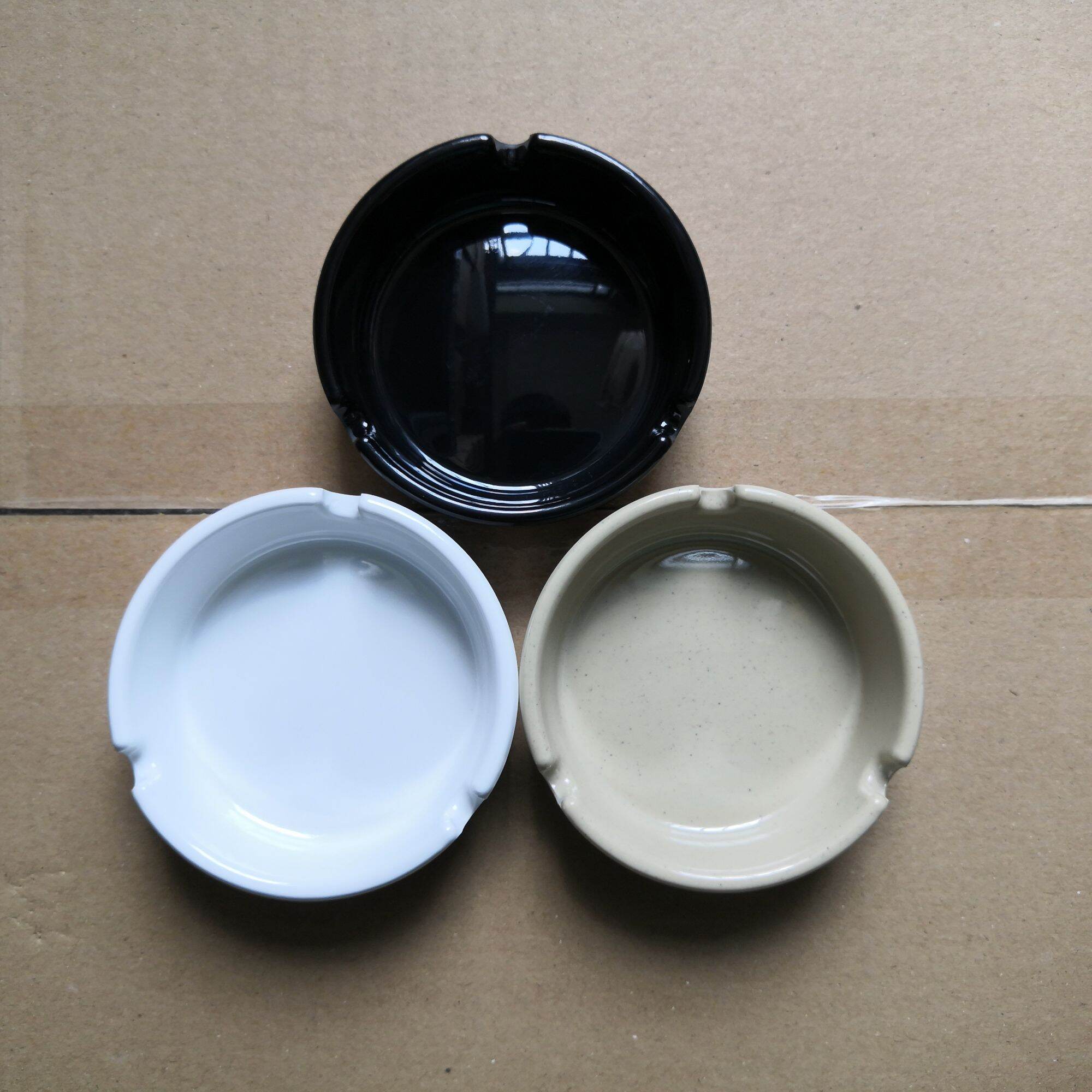 [HCM]Gạt tàn thuốc nhựa Melamine - tròn.(Combo 10 cái)