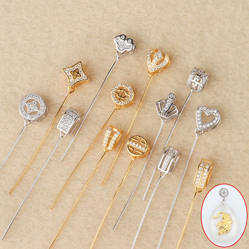 Mặt dây chuyền bạc nguyên chất s925 liangweng, phụ kiện mặt dây chuyền, phụ kiện mặt dây chuyền, phụ kiện mặt dây chuyền