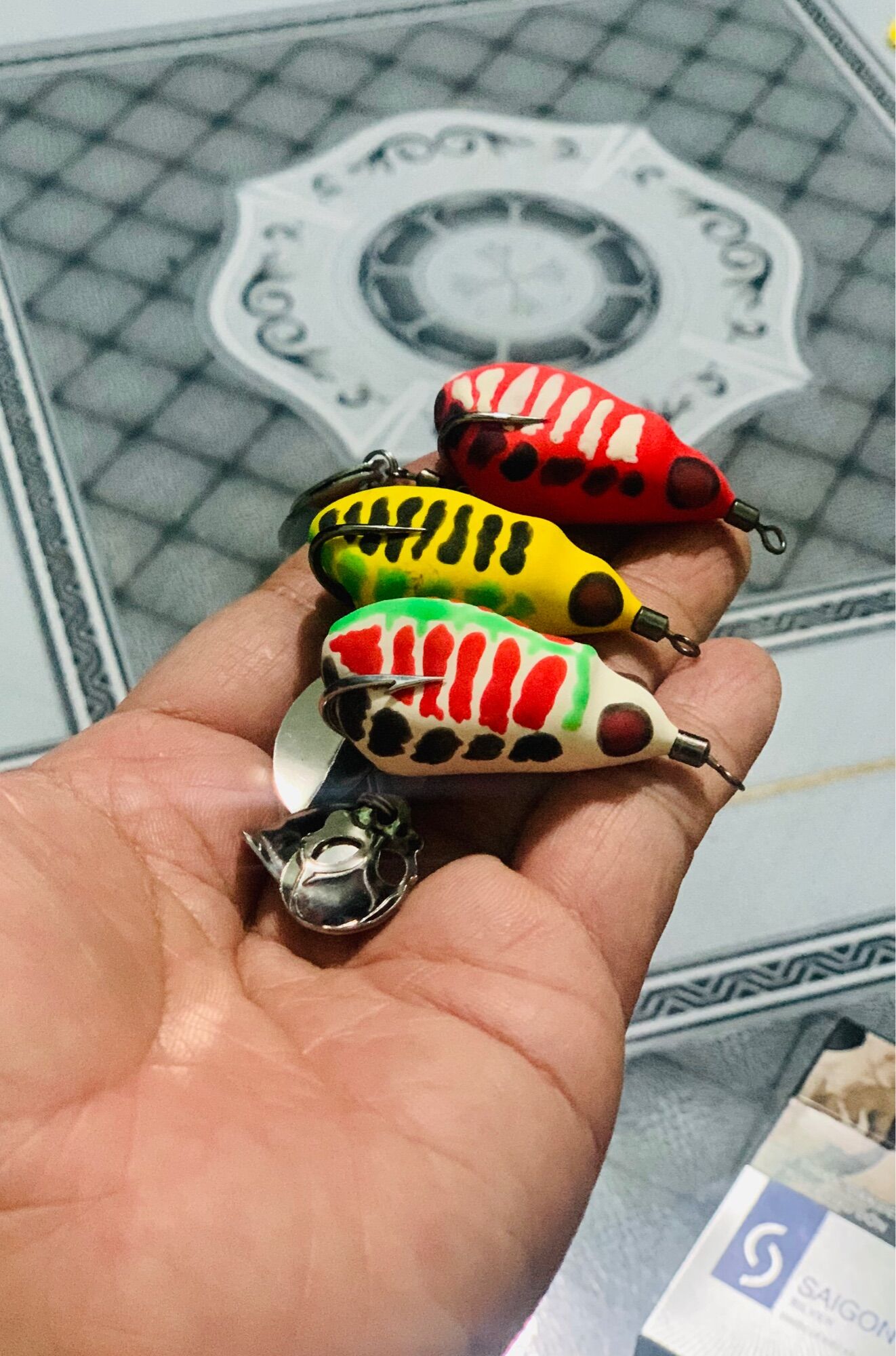 Mồi câu lure nhái hơi bọ hung